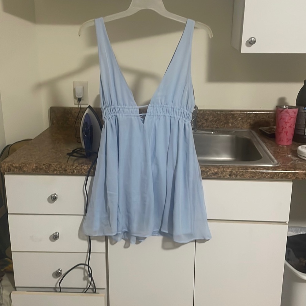 Adorable blue dress